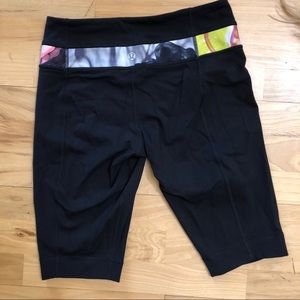 Lululemon shorts with Unicorn printed waistband